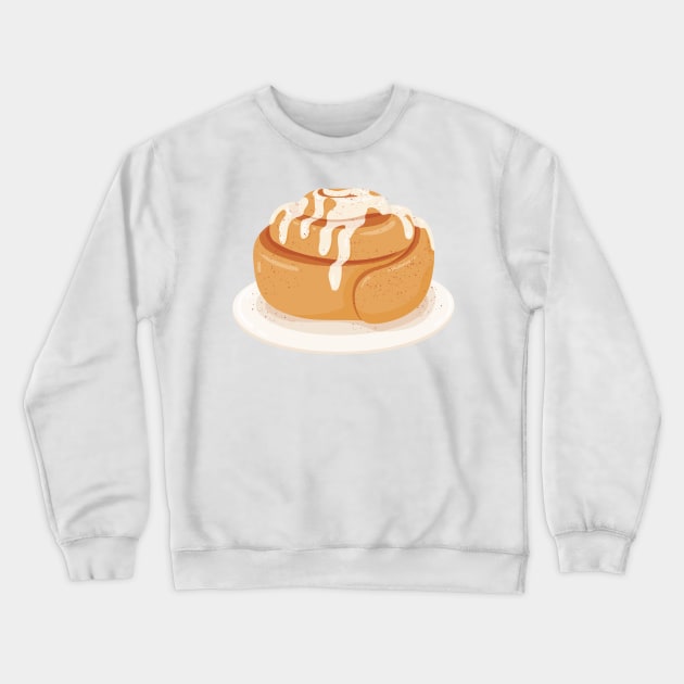 Cinnamon Roll   P R t shirt Crewneck Sweatshirt by LindenDesigns